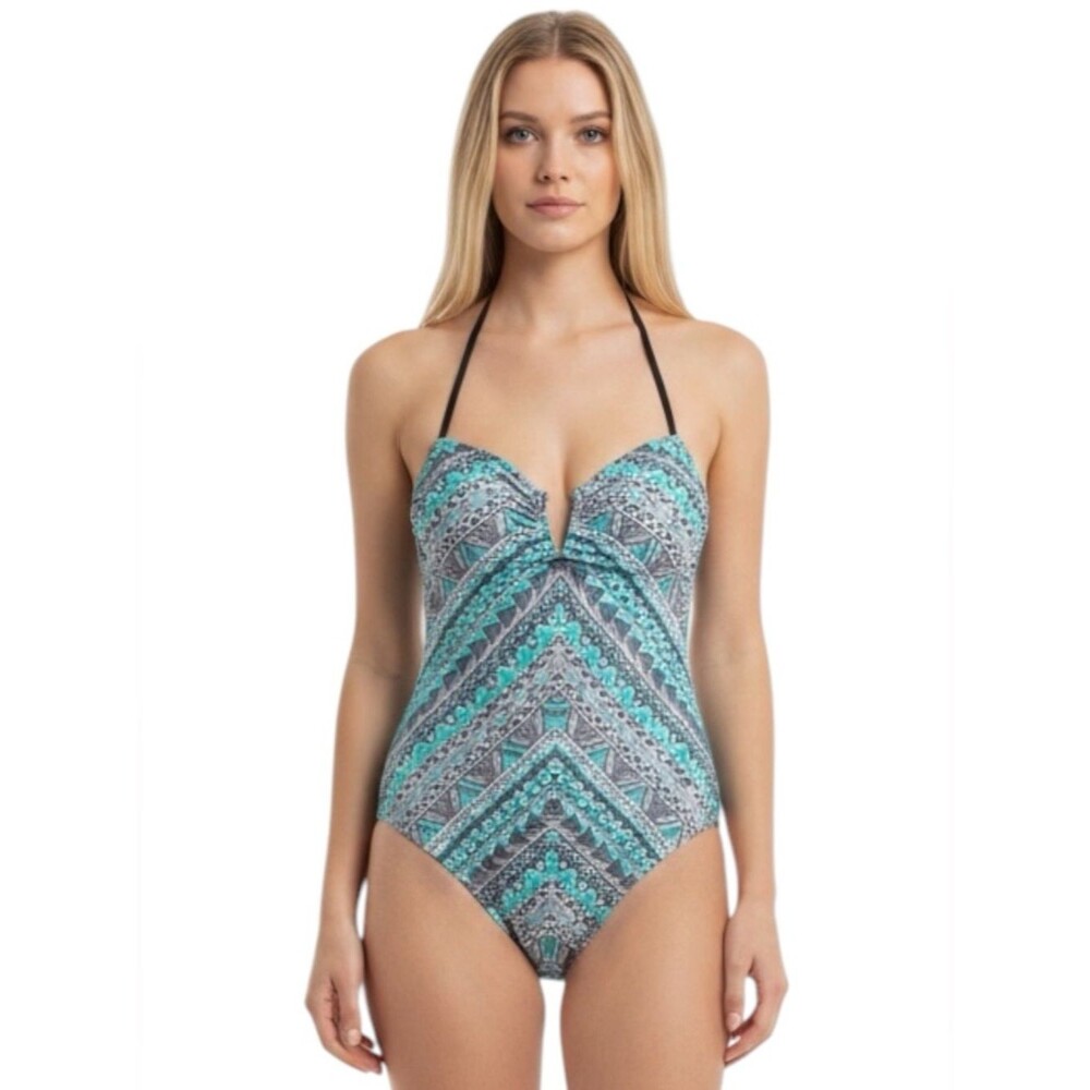 🔃Aztec Print One Piece Swimsuit